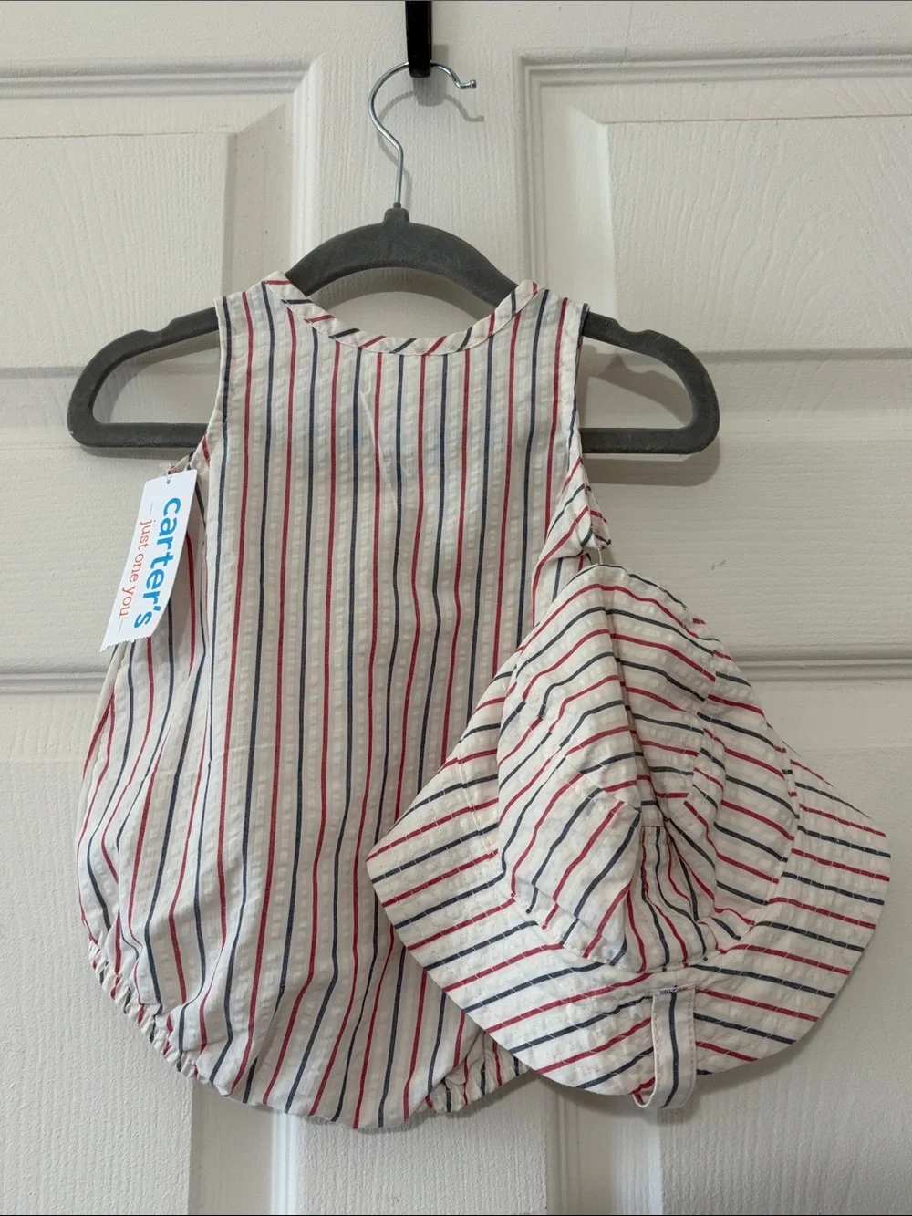 Carter's Striped Baby Romper